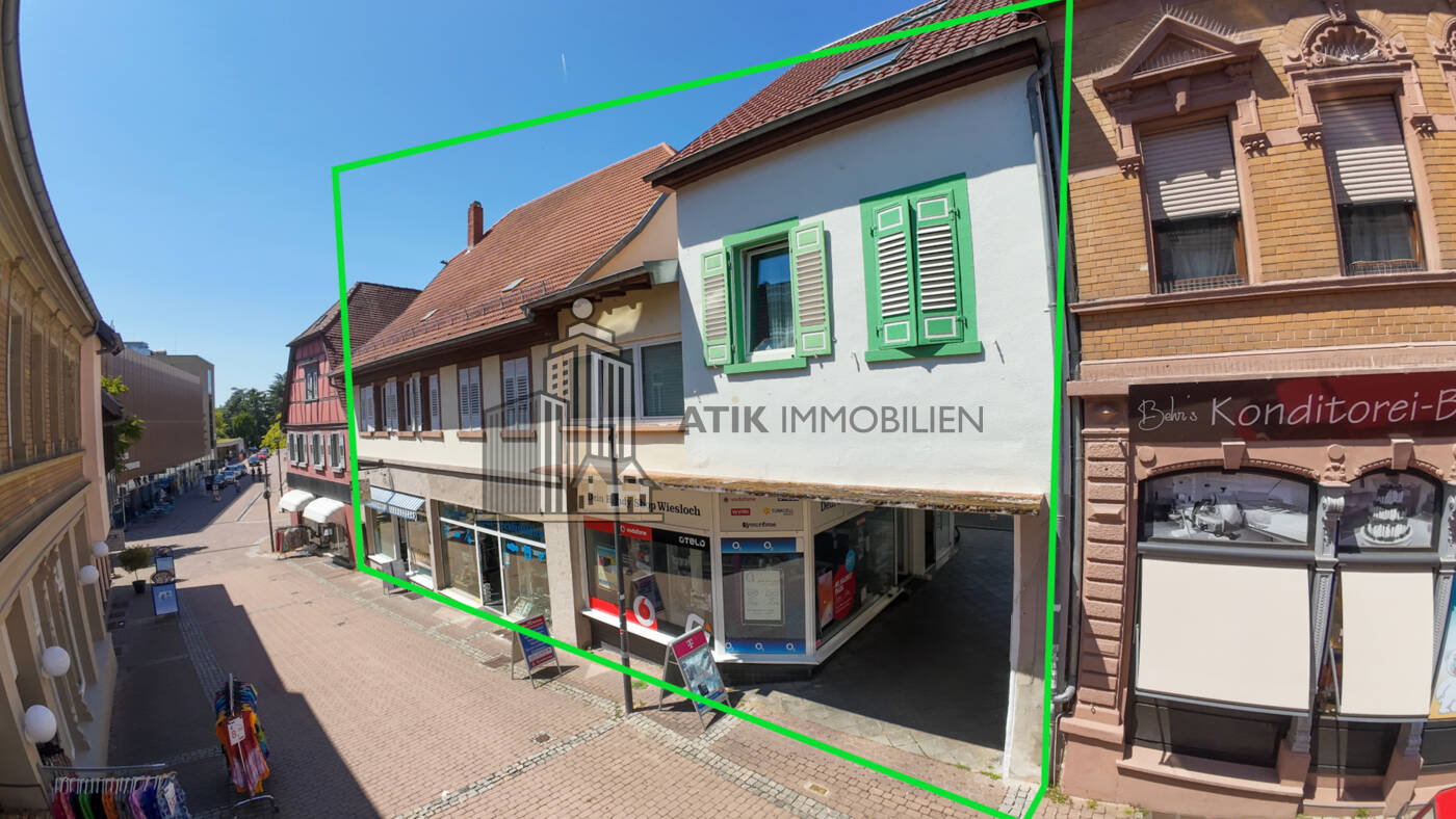 Thumbnail-ATIK: *Entwickler aufgepasst* Wohn- u. Geschäftshaus mit Dachausbau-Potenzial in der Fußgängerzone