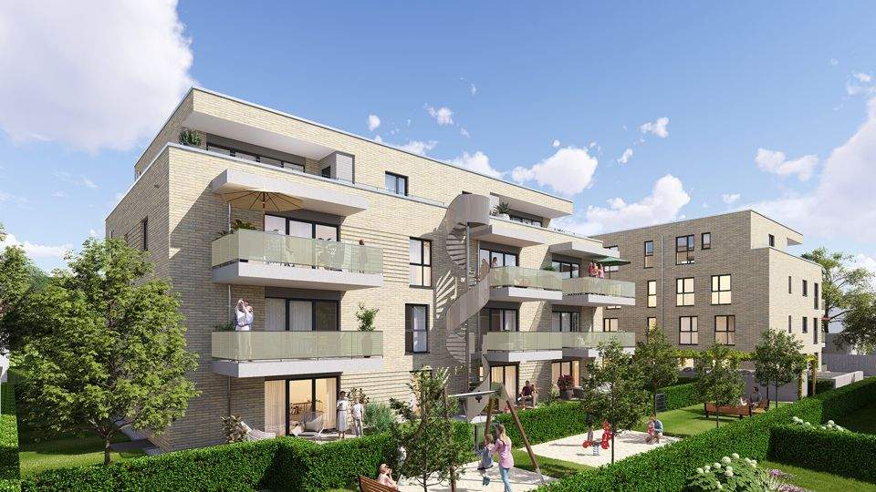 Thumbnail-Schöne 3-Zimmer Neubauwohnung im 2. OG in City-Lage von Monheim