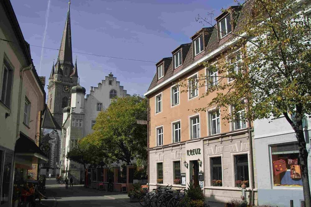 Thumbnail-ImbissKiosk in zentralster Lage, sehr direkt am Marktplatz von Radolfzell beim Österreichischen SchlösschenMünster