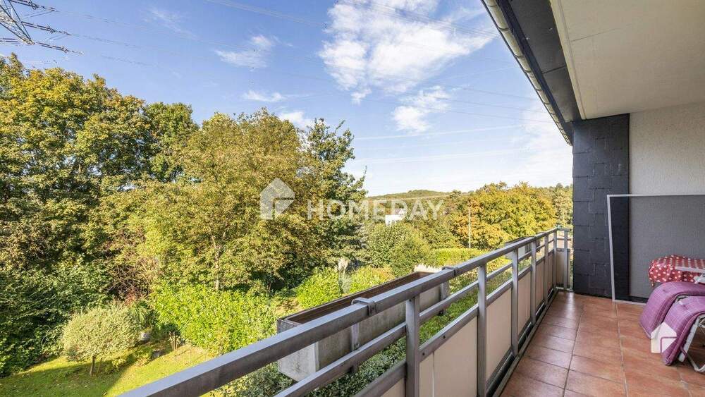 Thumbnail-Ideal geschnittene 2-Zimmer-Wohnung mit West-Balkon, Stellplatz und Erbpacht nahe der Hildener Heide