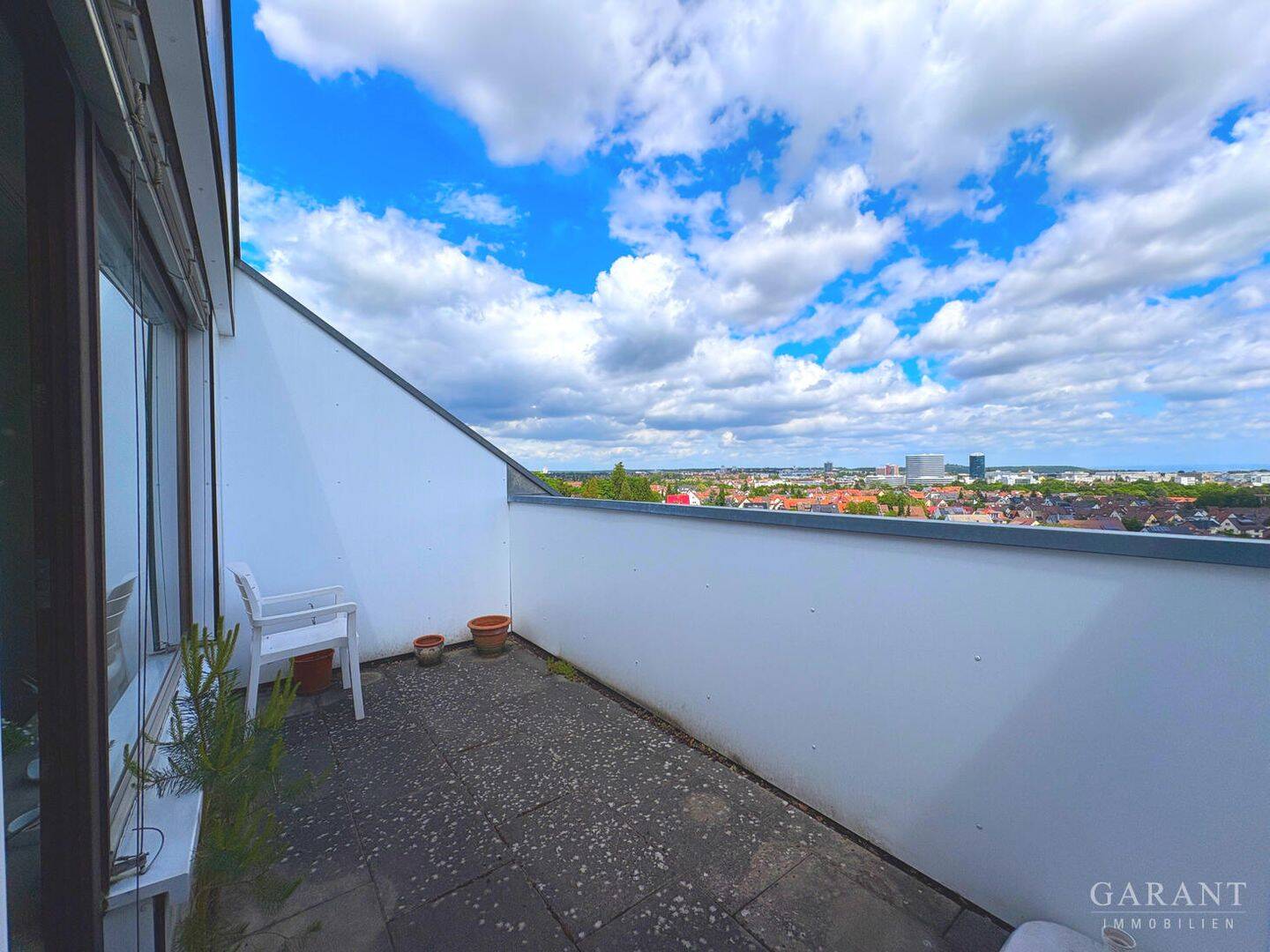 Großer Balkon