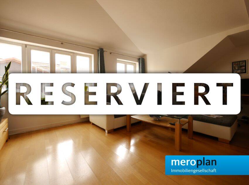 Thumbnail-BEREITS RESERVIERT | 2 Zimmer auf 52,30qm | Balkon | meroplan Immobilien GmbH
