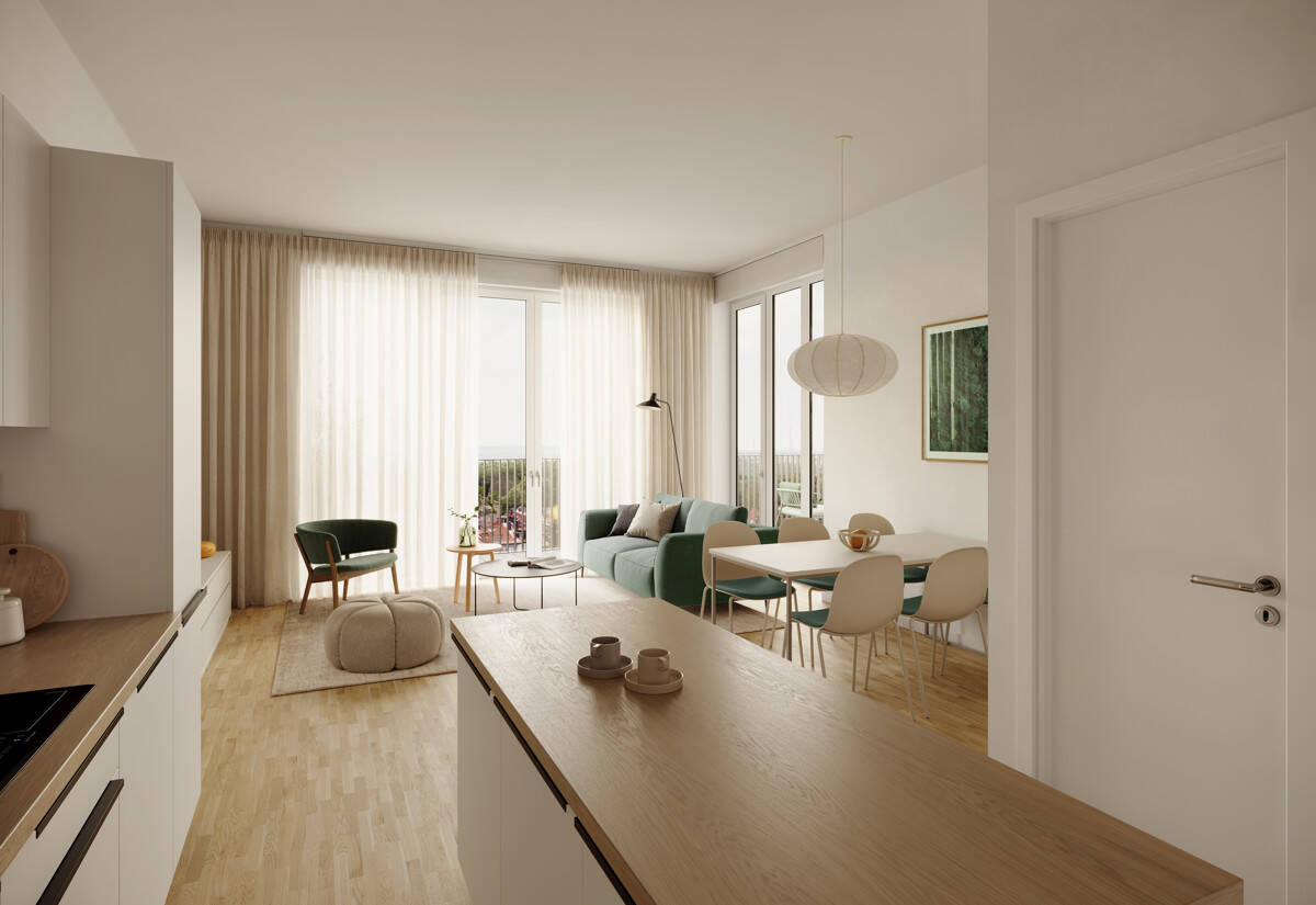 Thumbnail-Kompaktes Wohnjuwel im Schnellermühlen Quartier- Charmantes 1-Zimmer-Apartment im Grünen