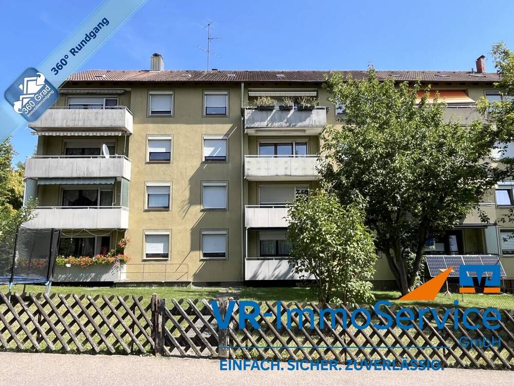 Thumbnail-Einziehen oder vermieten - 3-Zimmer-Wohnung im beliebten Rügländer Viertel in Ansbach!