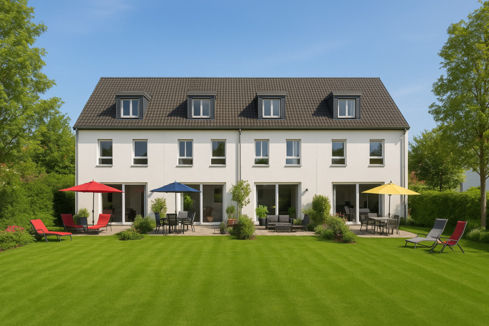 Thumbnail-***ERSTBEZUG *** Modernes Reiheneckhaus mit toller EBK, Garage und Stellplatz, Neufahrn (S1)