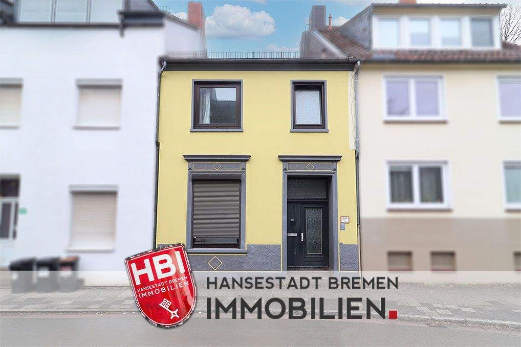 Thumbnail-Gröpelingen Sanierungsbedürftiges Reihenmittelhaus in ruhiger Wohnlage