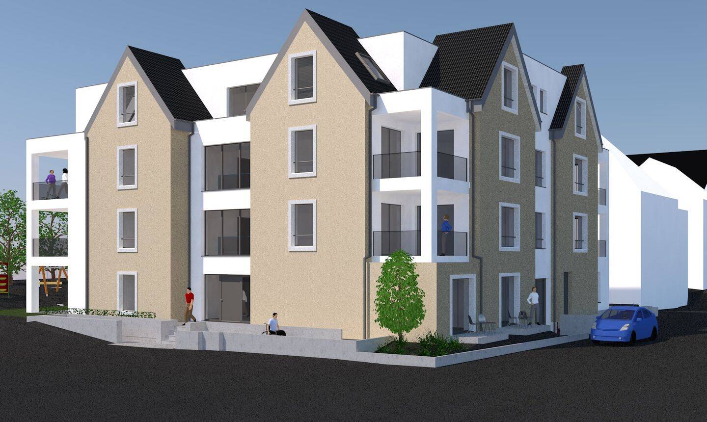 Thumbnail-NEUBAU - 4-Zimmer-Wohnung im Dachgeschoss