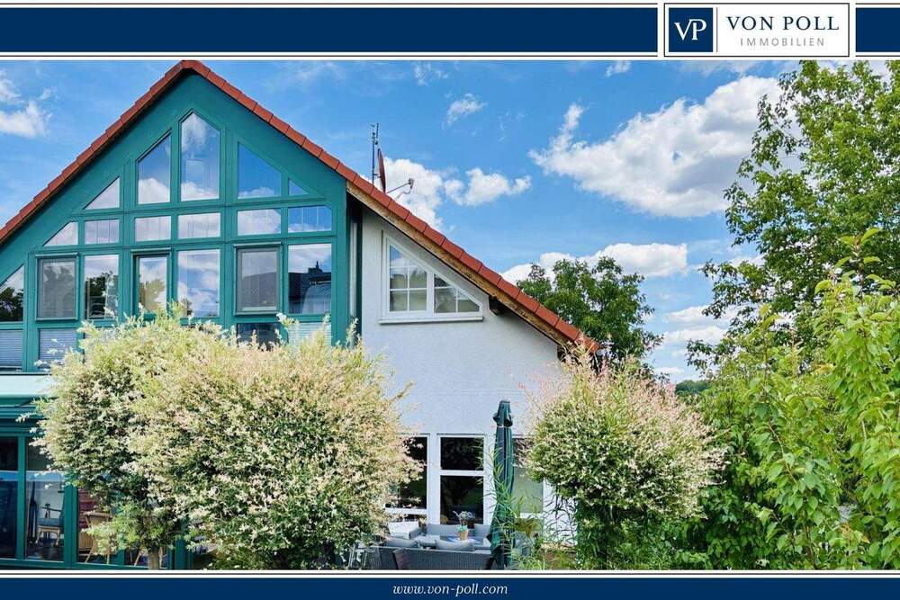 Thumbnail-Feel Good - behagliches Einfamilienhaus mit Wintergarten in ruhiger Lage