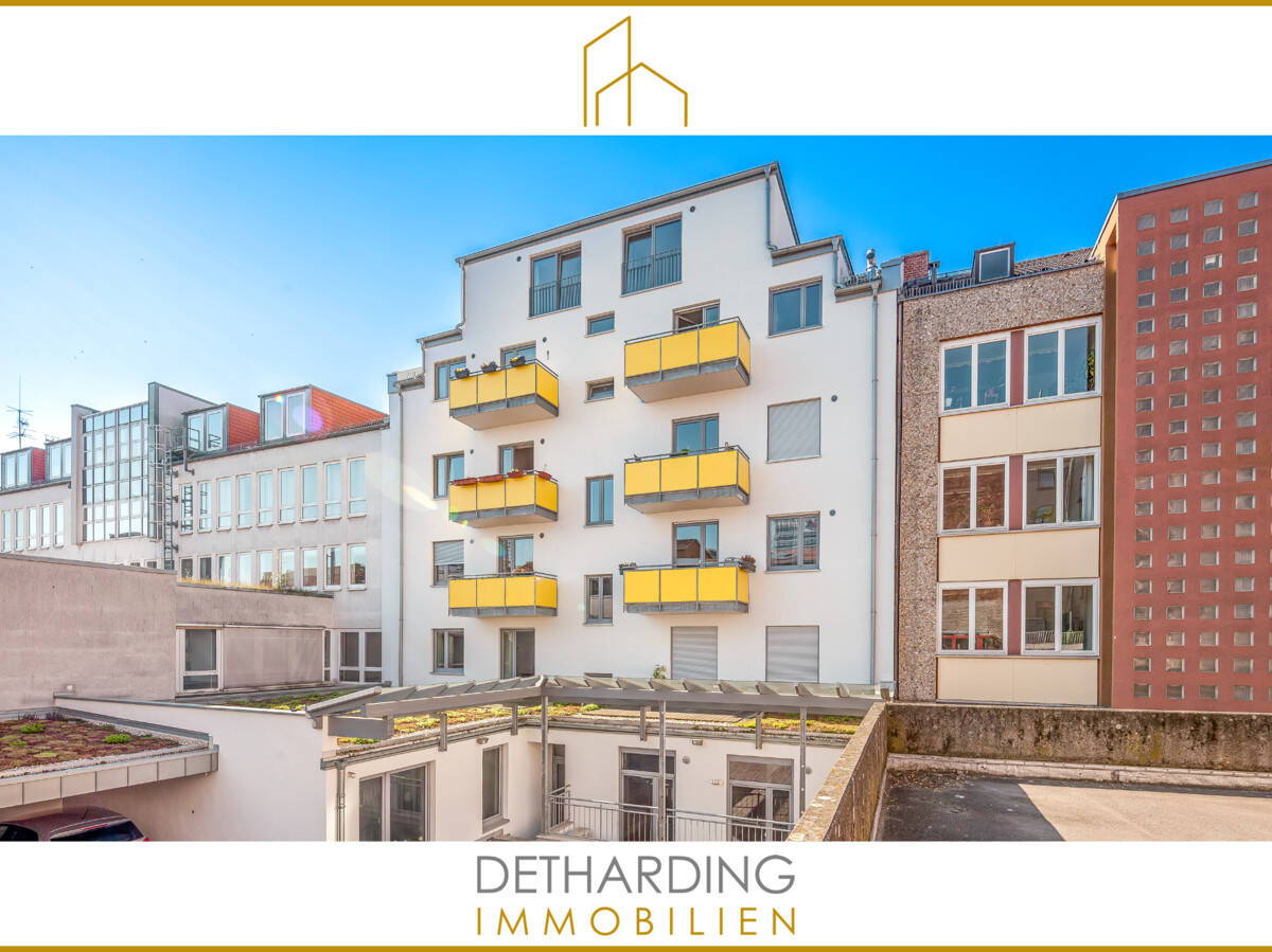 Thumbnail-Gut geschnittene 3-Zimmer-Wohnung mit Balkon zum Innenhof