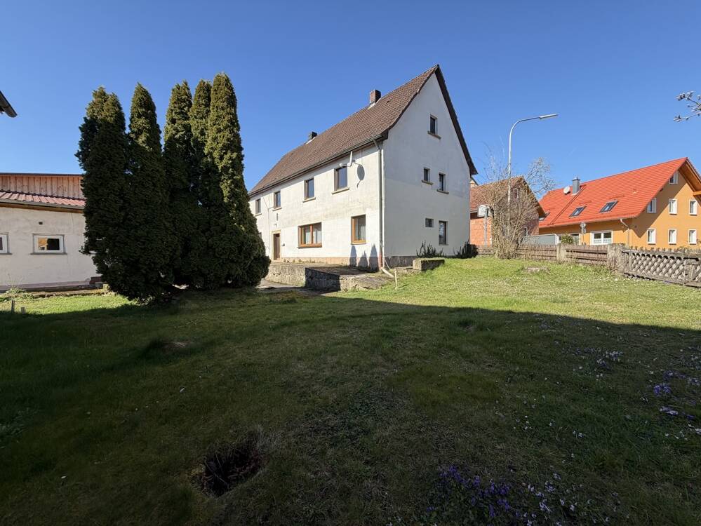 Thumbnail-Einfamilienhaus mit Scheune und Nebengebäude - Renovierungsobjekt mit Potenzial