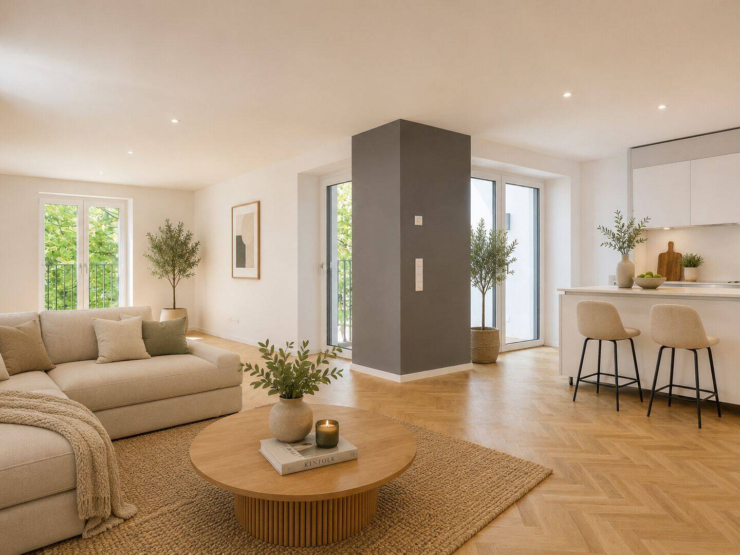 Thumbnail-Anspruchsvoll wohnen im Westend - Lichtdurchflutete Designwohnung mit Stil