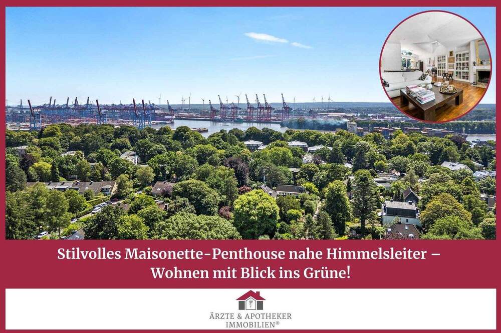 Thumbnail-Stilvolles Maisonette-Penthouse nahe Himmelsleiter - Wohnen mit Blick ins Grüne!