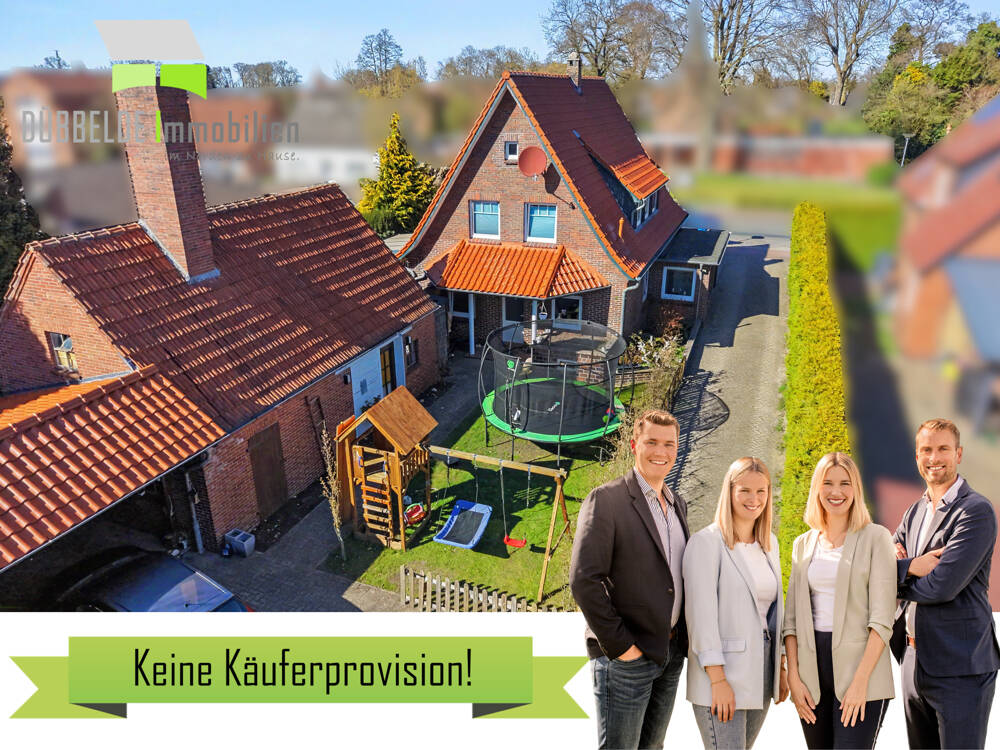 Thumbnail-Einfamilienhaus im Zentrum von Augustfehn mit Platz für die Familie - Heizung neu - Große Werkstatt