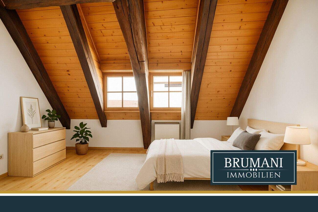 Thumbnail-BRUMANI | Lichtdurchflutete DG-Wohnung mit großzügigem Wohnbereich im Denkmalhaus in Sulzburg