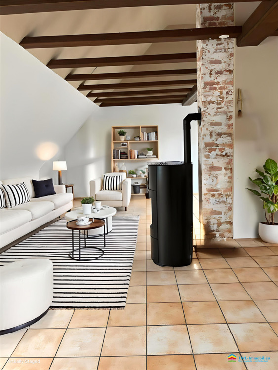 Thumbnail-Raum zum Leben - Stilvolle Dachgeschosswohnung mit zwei Balkonen und Komfortausstattung