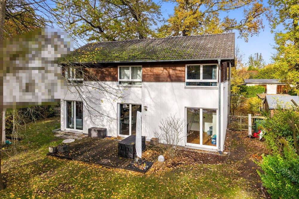 Thumbnail-Lichtdurchflutetes Architektenhaus auf Südwest­grundstück in exzellenter Finkenkruger Wohnlage