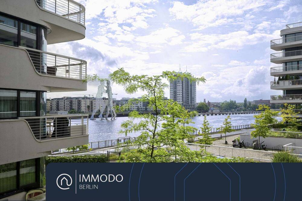 Thumbnail-?? Luxus-Wohnen am Wasser: Seltene 3-Zi.-Neubauwhg. mit Einliegerwhg. & Bootssteg in Friedrichshain