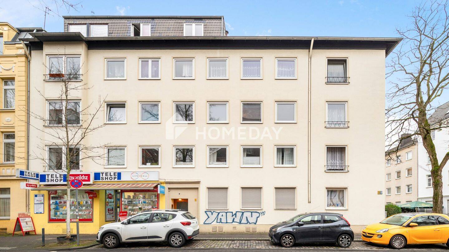 Thumbnail-3-Zimmer-Dachgeschosswohnung mit Loggia, Gäste-WC und Spitzboden in Köln-Humboldt-Gremberg