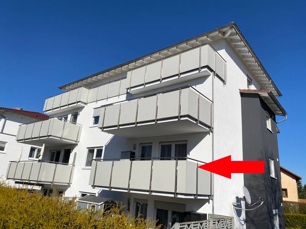 Thumbnail-Wohnung im 1. OG mit Balkon und Tiefgaragenstellplatz