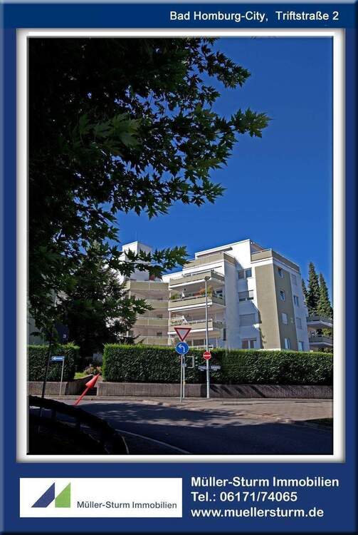 Thumbnail-Bad Homburg- City-Triftstraße 2: Großzügige 3-Z-ETW mit Blick ins grüne!°
