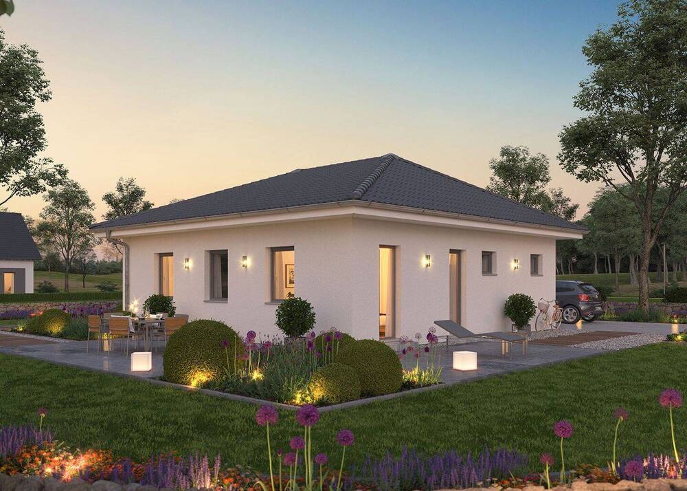 Thumbnail-80 m² ebenerdiger Komfort: Massa Haus Bungalow für jede Lebensphase