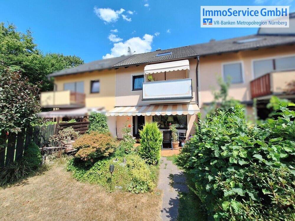 Thumbnail-Vollunterkellertes Reihenmittelhaus mit Balkon, Terrasse und Garage