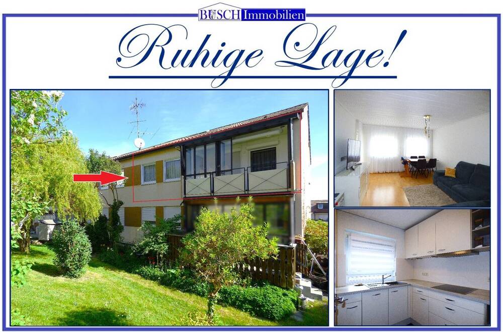 Thumbnail-* Modernisierte 3-Zimmer-Wohnung mit Balkon und Garage *