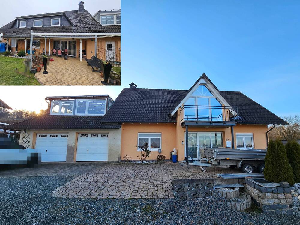 Thumbnail-Großes Zweifamilienhaus mit Doppelgarage in ruhiger Randlage - PROVISIONSFREI!