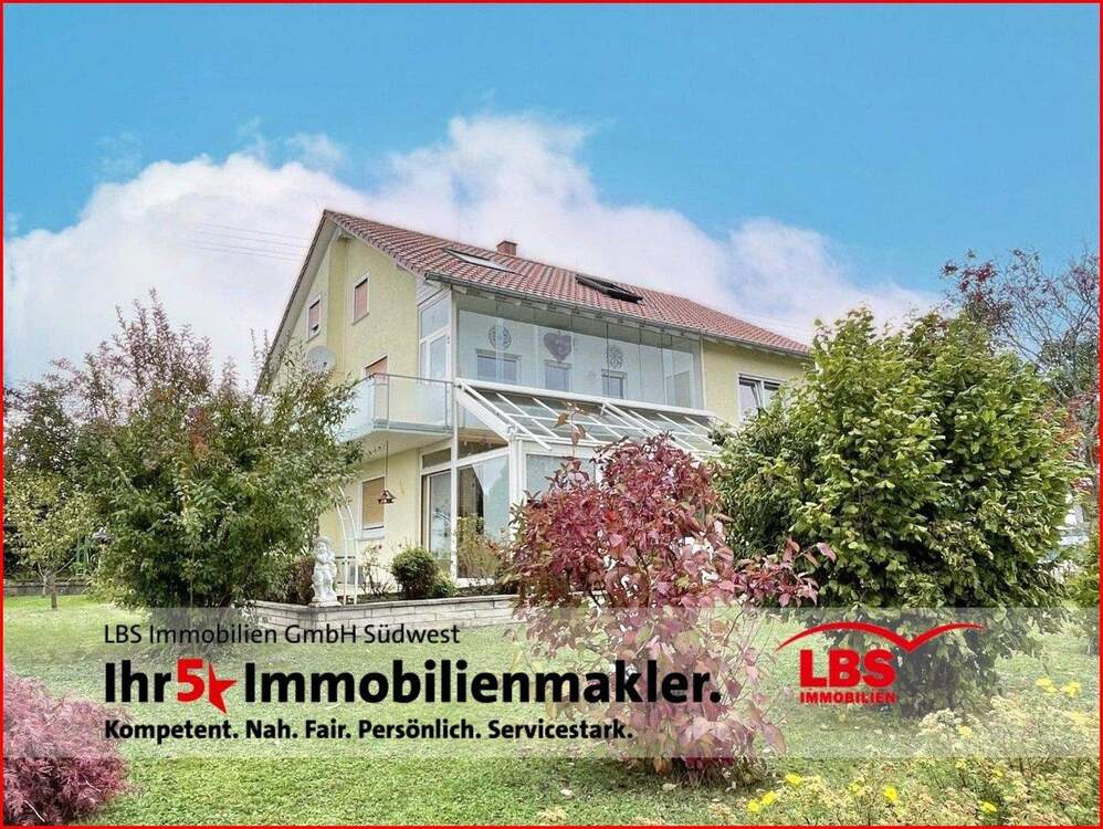 Thumbnail-Teil-saniertes 3-Familienhaus mit Wintergarten+Werkstatt+Doppelgarage in ruhiger Lage