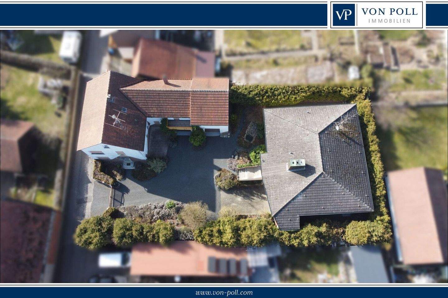 Thumbnail-!!VERKAUFT!! Großzügiges Wohnensemble: Zweifamilienhaus plus Bungalow