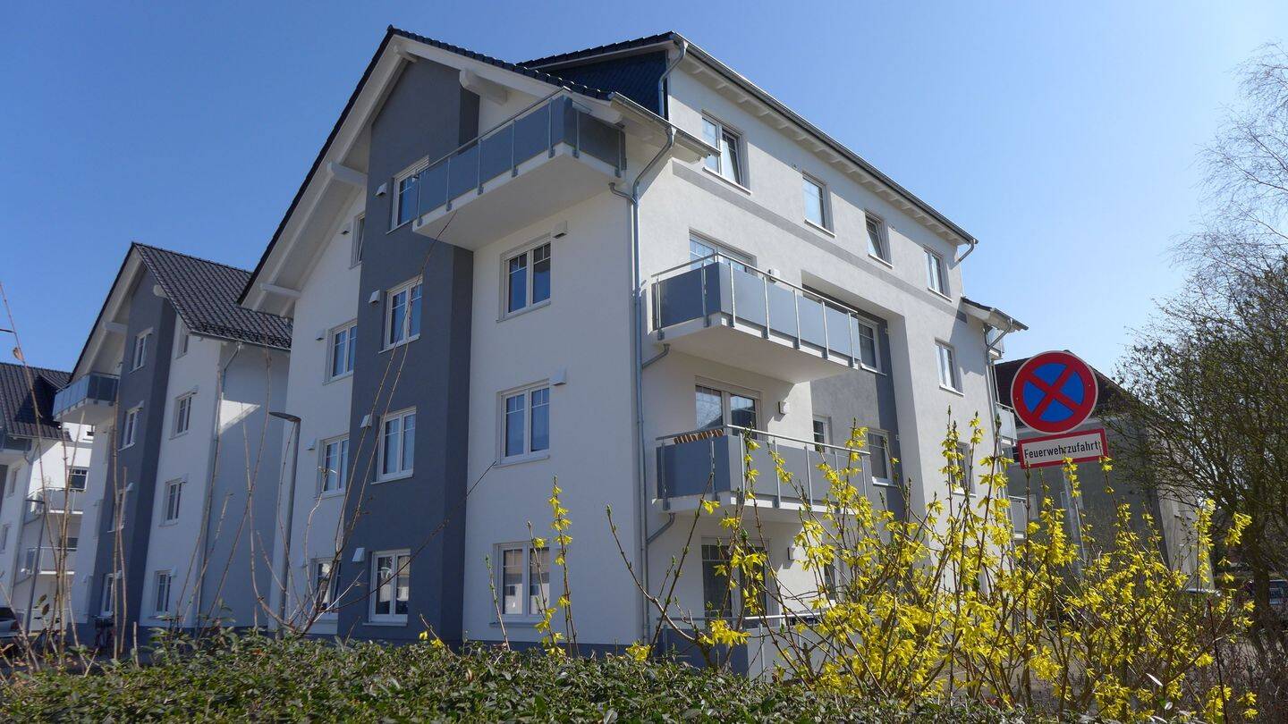 Thumbnail-Moderne 3-Zimmer-Wohnung mit West-Balkon und Aufzug in Zentrumsnähe