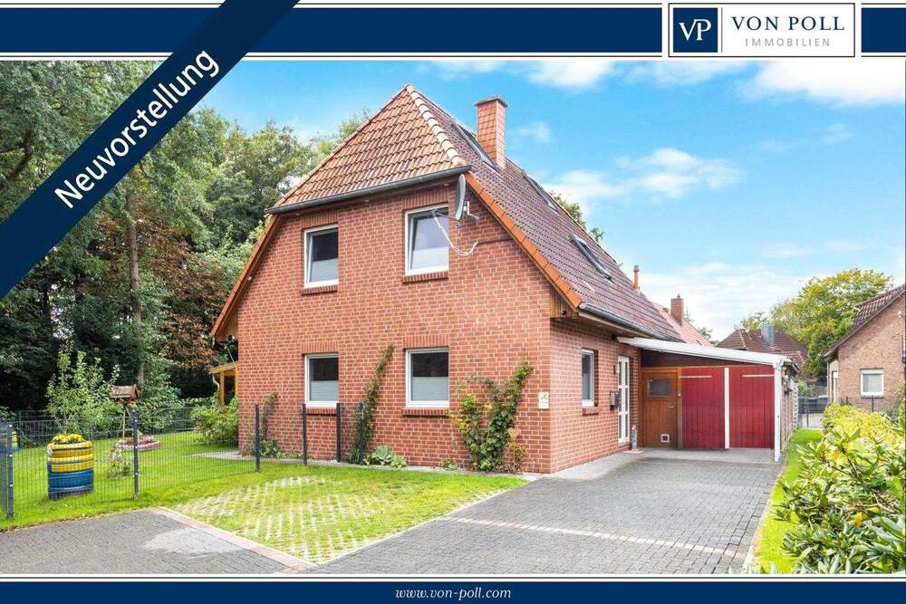 Thumbnail-Familienfreundliches Einfamilienhaus mit Garten im schönen Sillenstede