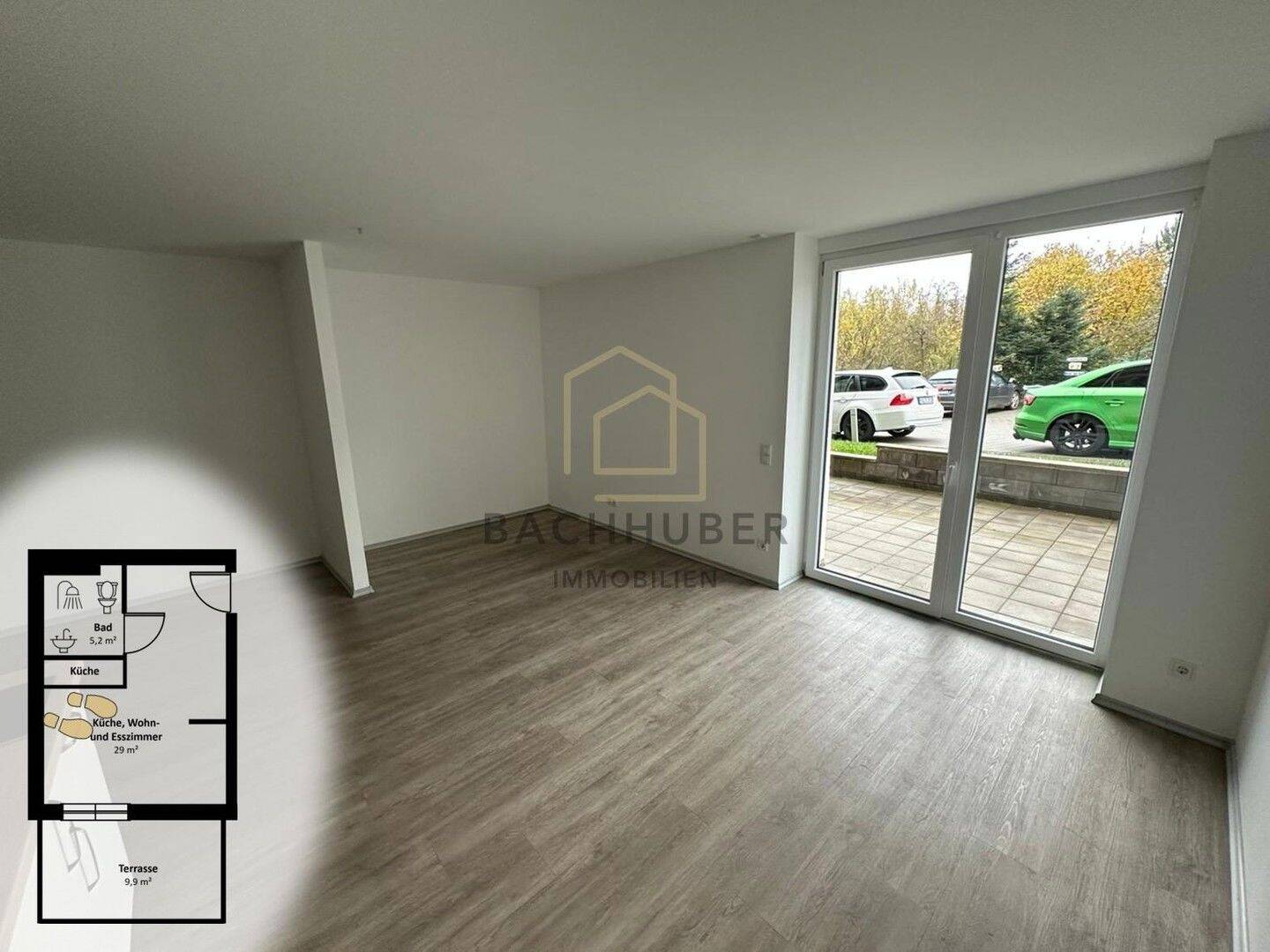 Thumbnail-Moderne, barrierefreie 1-Zimmer-Wohnung mit Terrasse in Nabburg - ideal für jedes Alter
