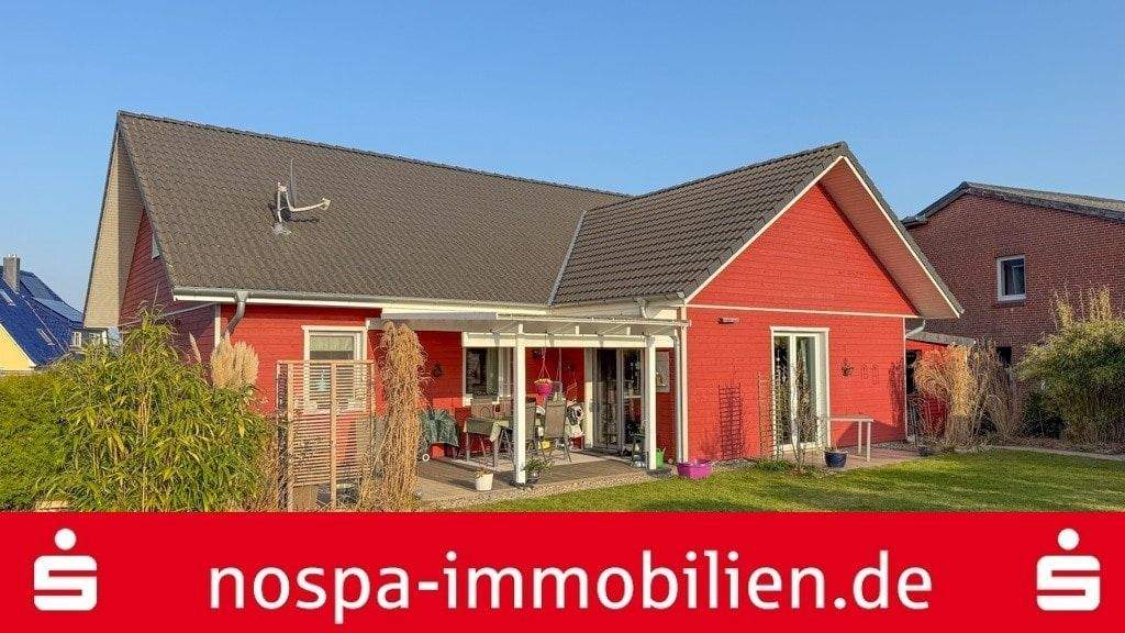 Thumbnail-Dänisches Wohnflair trifft Effizienz! Ebenerdig bewohnbares Holzhaus mit Doppelcarport