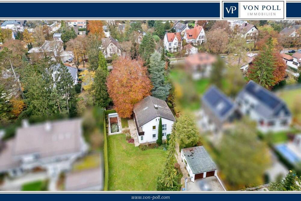 Thumbnail-Charmantes Einfamilienhaus in begehrter Lage von Gräfelfing mit Südgarten und Pool