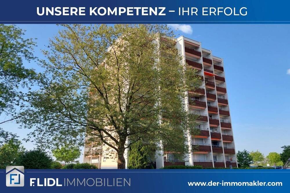 Thumbnail-Bad Füssing 1 Zimmer Appartement - 7. Stock m. Balkon