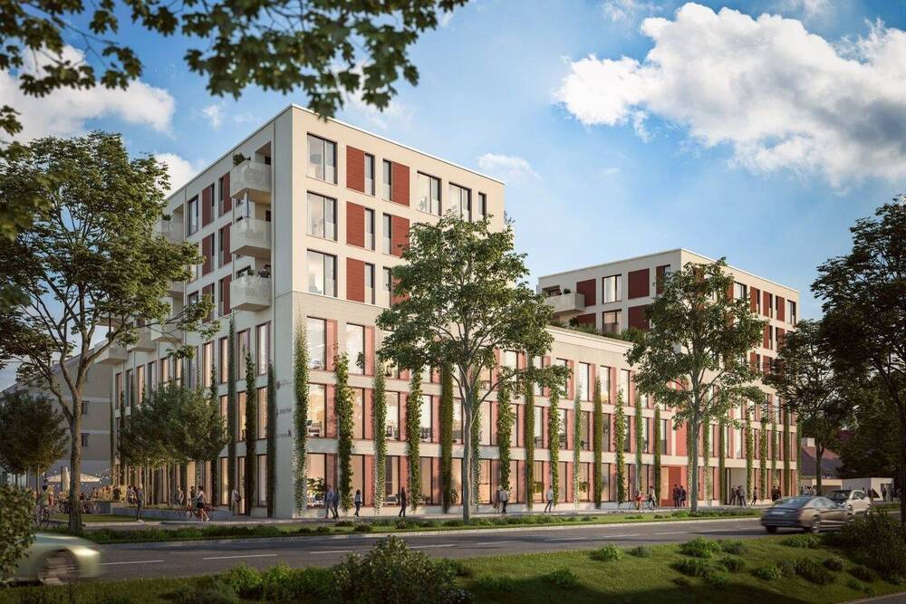 Thumbnail-Modern, kompakt, zentral: Phantastische 2-Zimmer-Neubauwohnung im Herzen von Germering