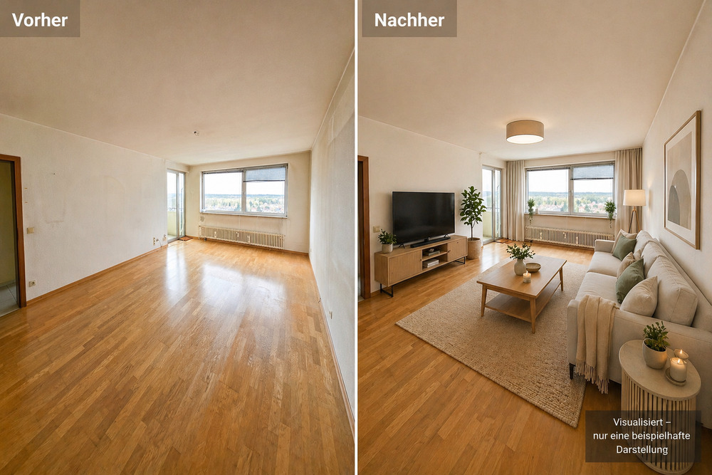 Thumbnail-3,5-Zimmer-Wohnung mit Balkon & Panoramablick – altersgerecht & bequem erreichbar!