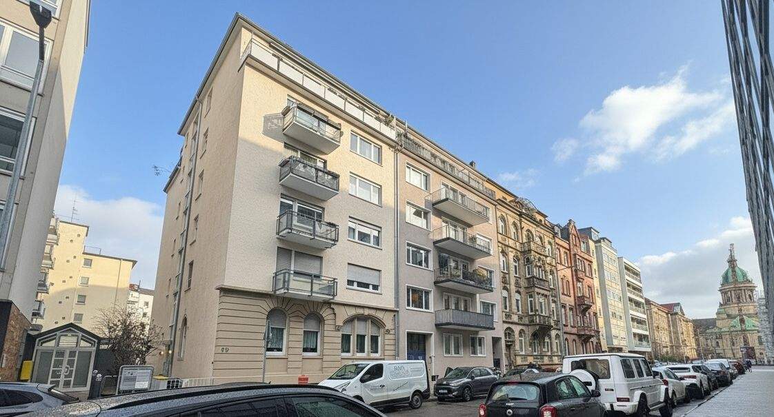 Thumbnail-Helle 2-Zimmerwohnung mit Balkon - fußläufig zum Wasserturm in Mannheim!