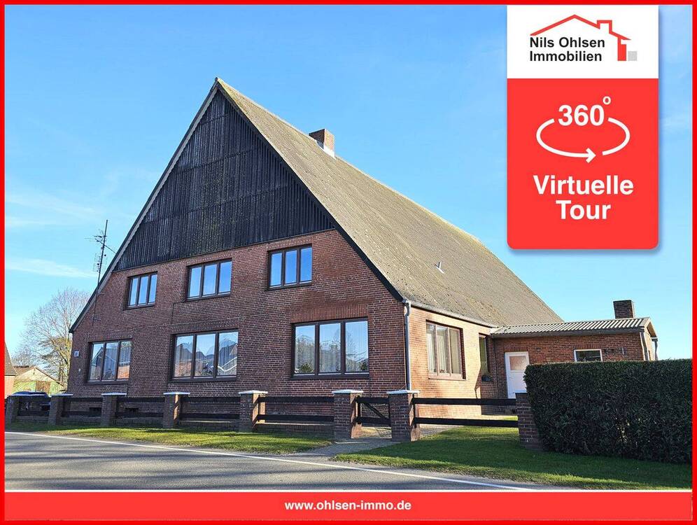 Thumbnail-Ehemaliges Wohn- und Wirtschaftsgebäude mit Schuppen und kleiner Weide