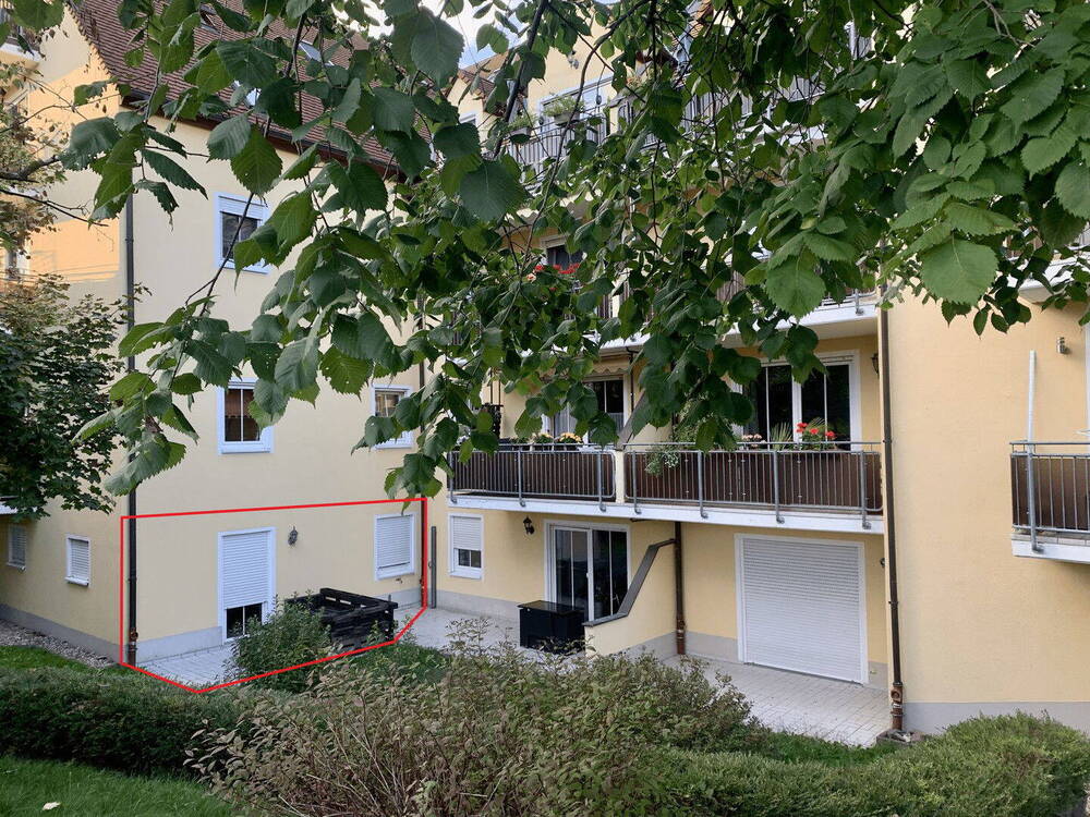Thumbnail-Gemütliche 2-Raum-Wohnung mit Terrasse & Einbauküche bei Bedarf