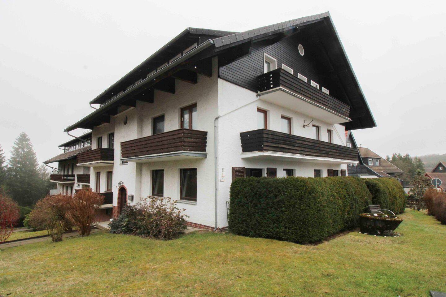 Thumbnail-Ferienwohnung im Oberharz - 2 Zimmer mit Terrasse in Waldrandlage - renovierungsbedürftig
