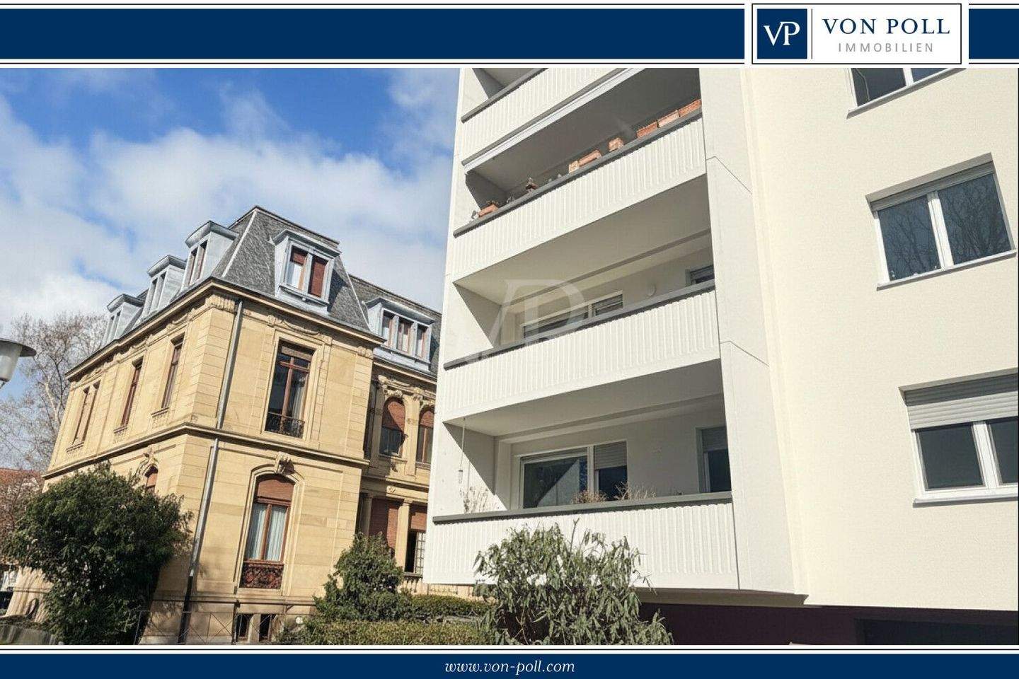 Thumbnail-Exklusives Wohnen in der Oststadt: Kernsanierte Etagenwohnung mit Balkon, Aufzug und Tiefgarage