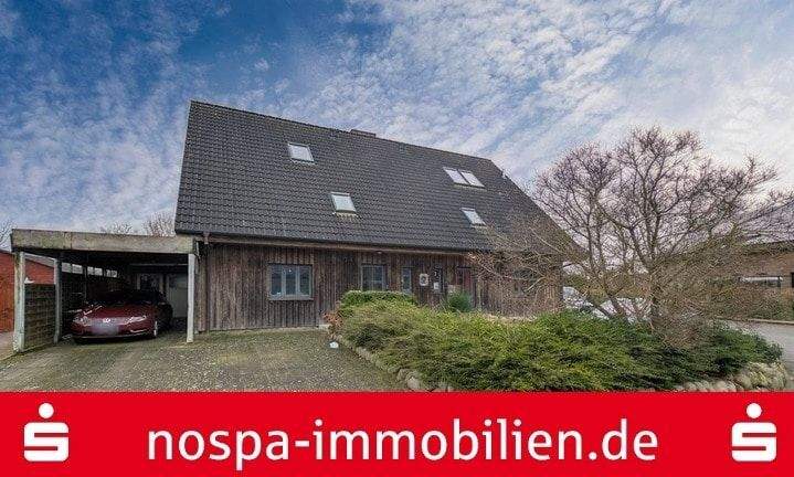 Thumbnail-Attraktives Zweifamilienhaus in Holzbauweise in ruhiger, ländlicher Lage