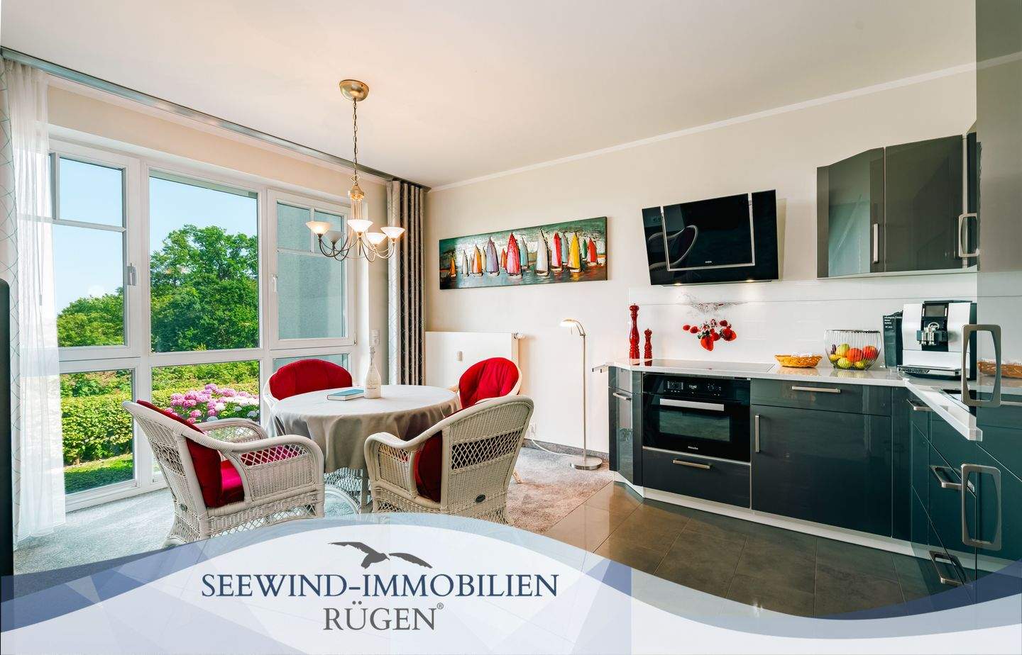 Thumbnail-Hochwertige und Barrierefreie Erdgeschosswohnung mit unverbaubarem Wasserblick im Ostseebad Göhren