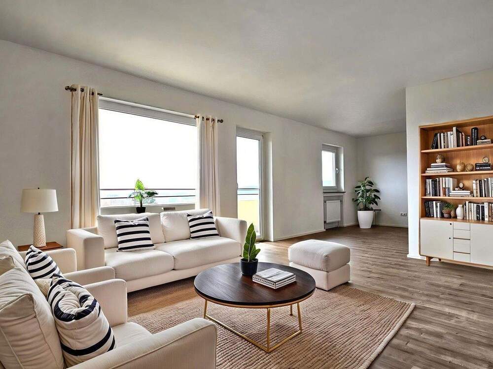 Thumbnail-Modern & provisionsfrei: frisch renovierte 3-Zimmer-Wohnung mit Weitblick in Bayreuth