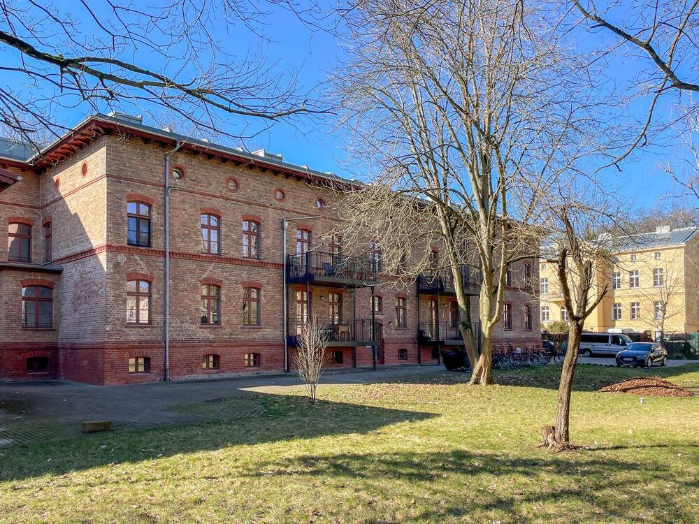 Thumbnail-Backsteinarchitektur im historischen Ensemble - 3 Zimmer mit Balkon & Stellplatz