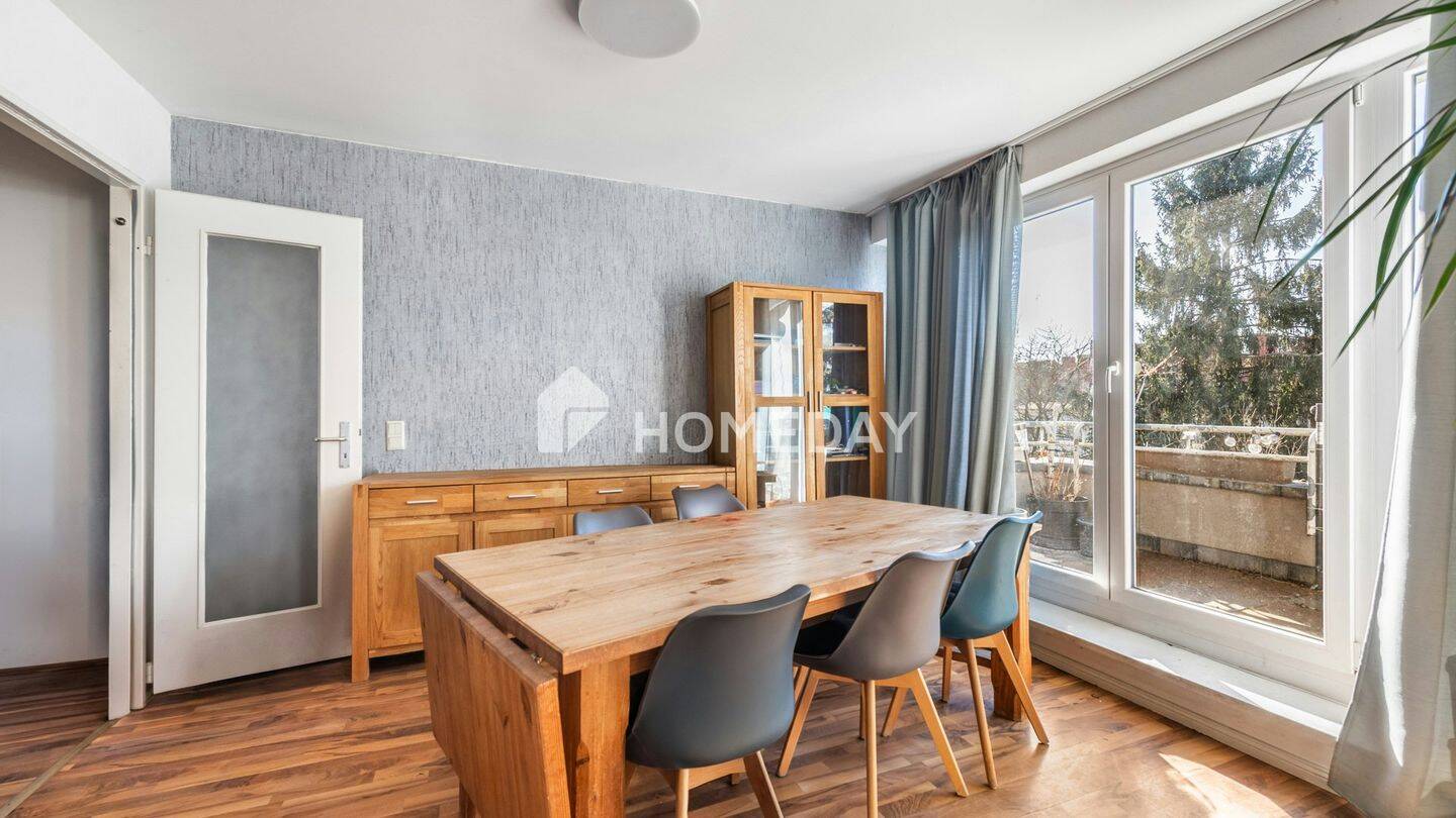 Thumbnail-Familienfreundliche 5-Zimmer-Wohnung mit Balkon in ruhiger Wohnlage