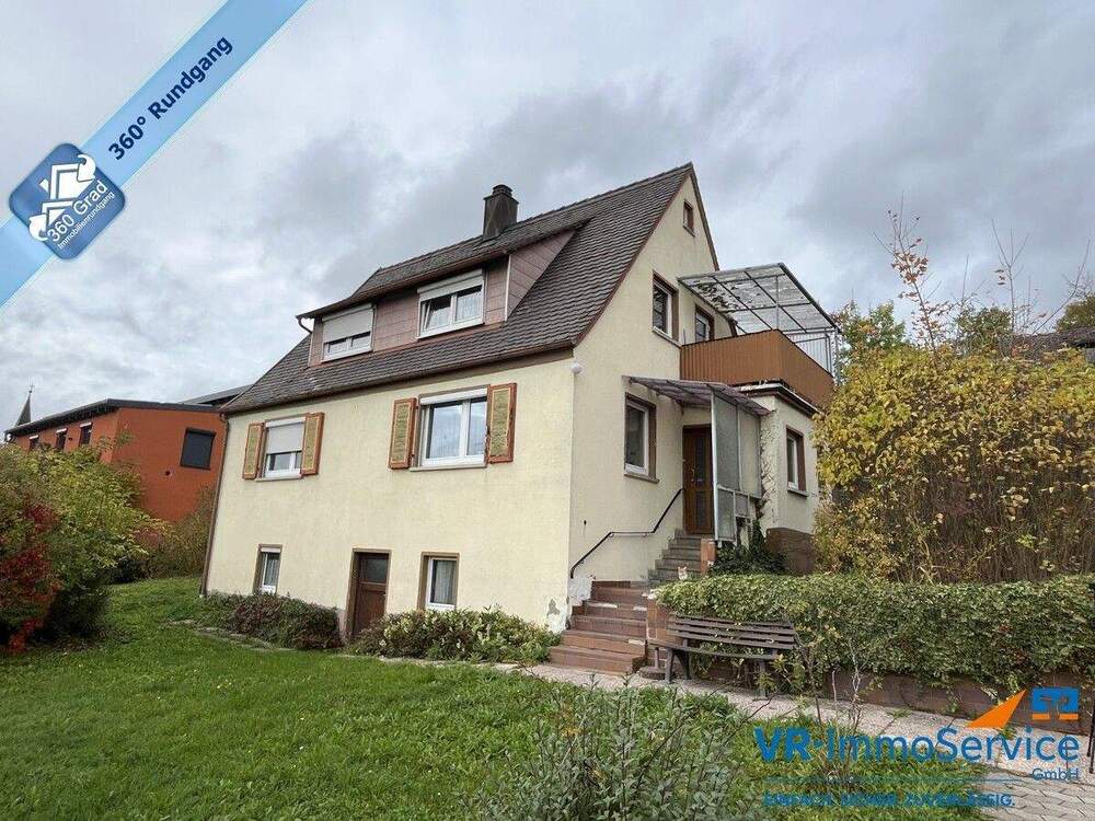 Thumbnail-Gemütliches Einfamilienhaus über den Dächern von Dietenhofen - ideal für handwerklich begabte Familien