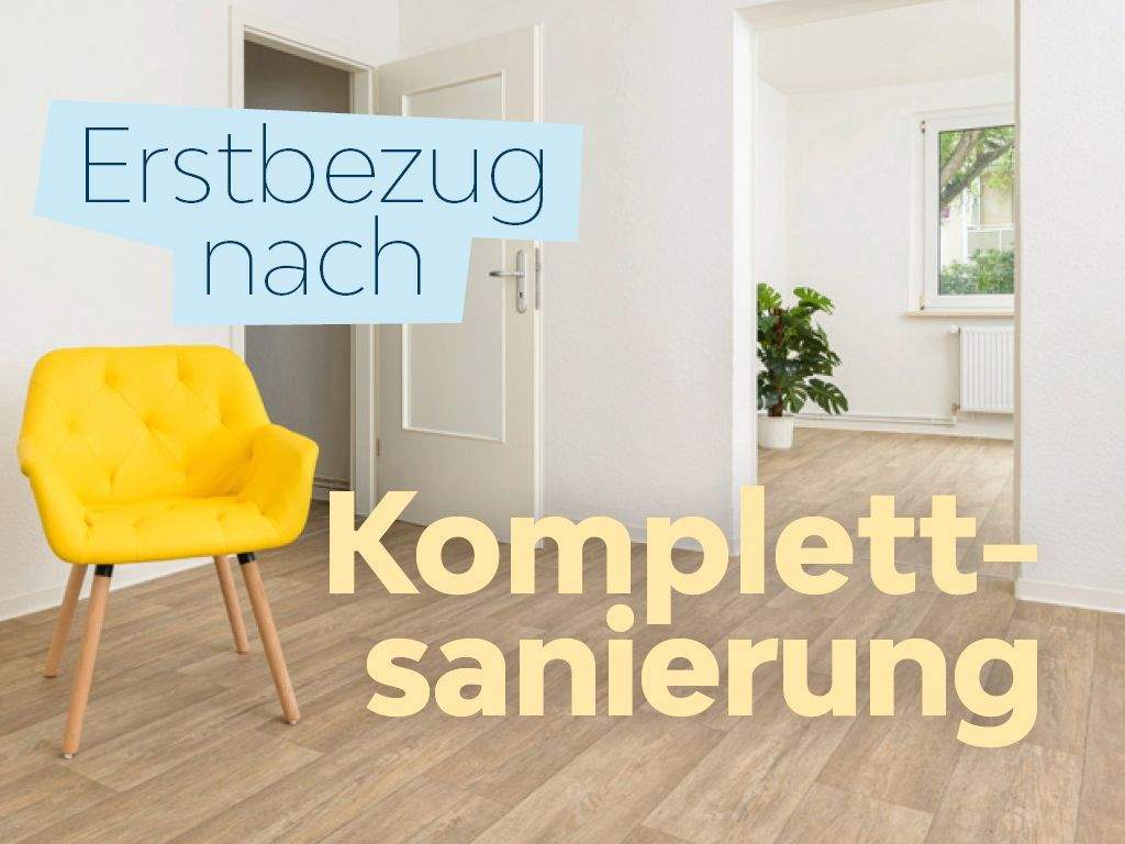 Thumbnail-Stilvoll sanierte 3-Raum-Wohnung im Erdgeschoss - einziehen und wohlfühlen